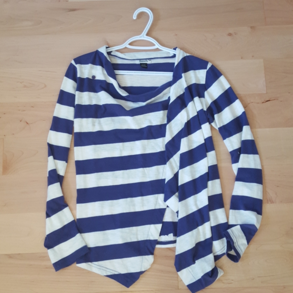 Bench Striped Drape Cardigan
